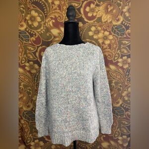 Chaps Multicolor Crew Neck Sweater